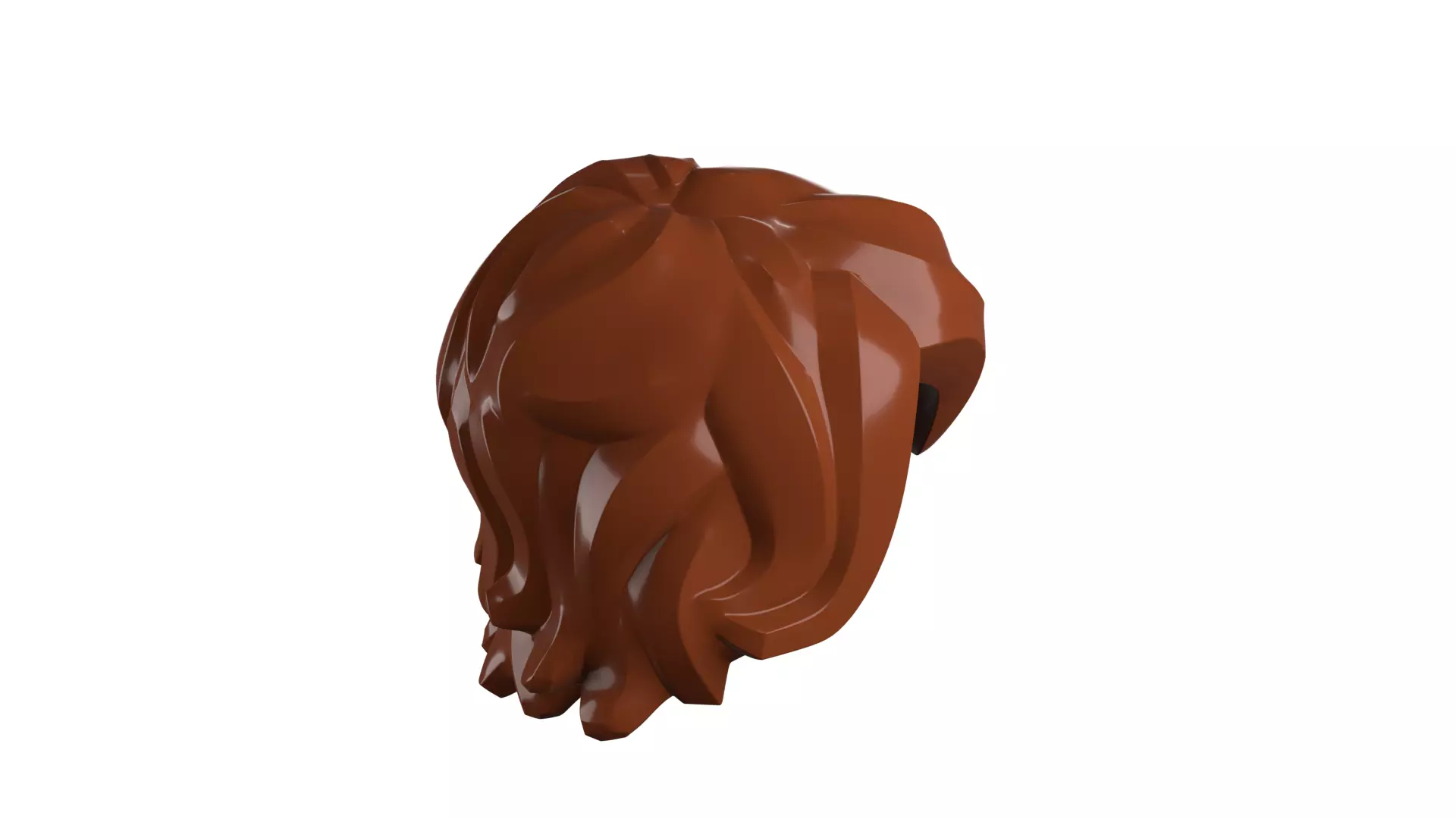 Custom3Dprint Minifigure Accessory - Minifigure Hair S2 - 073 3D print model_22