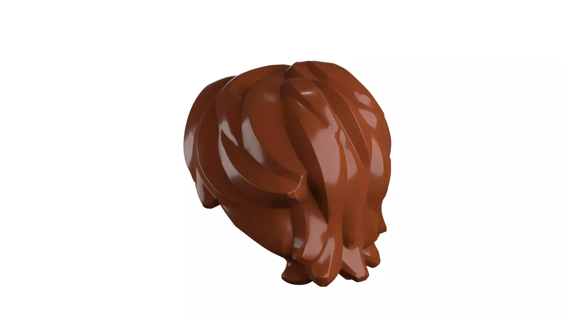 Custom3Dprint Minifigure Accessory - Minifigure Hair S2 - 073 3D print model_51