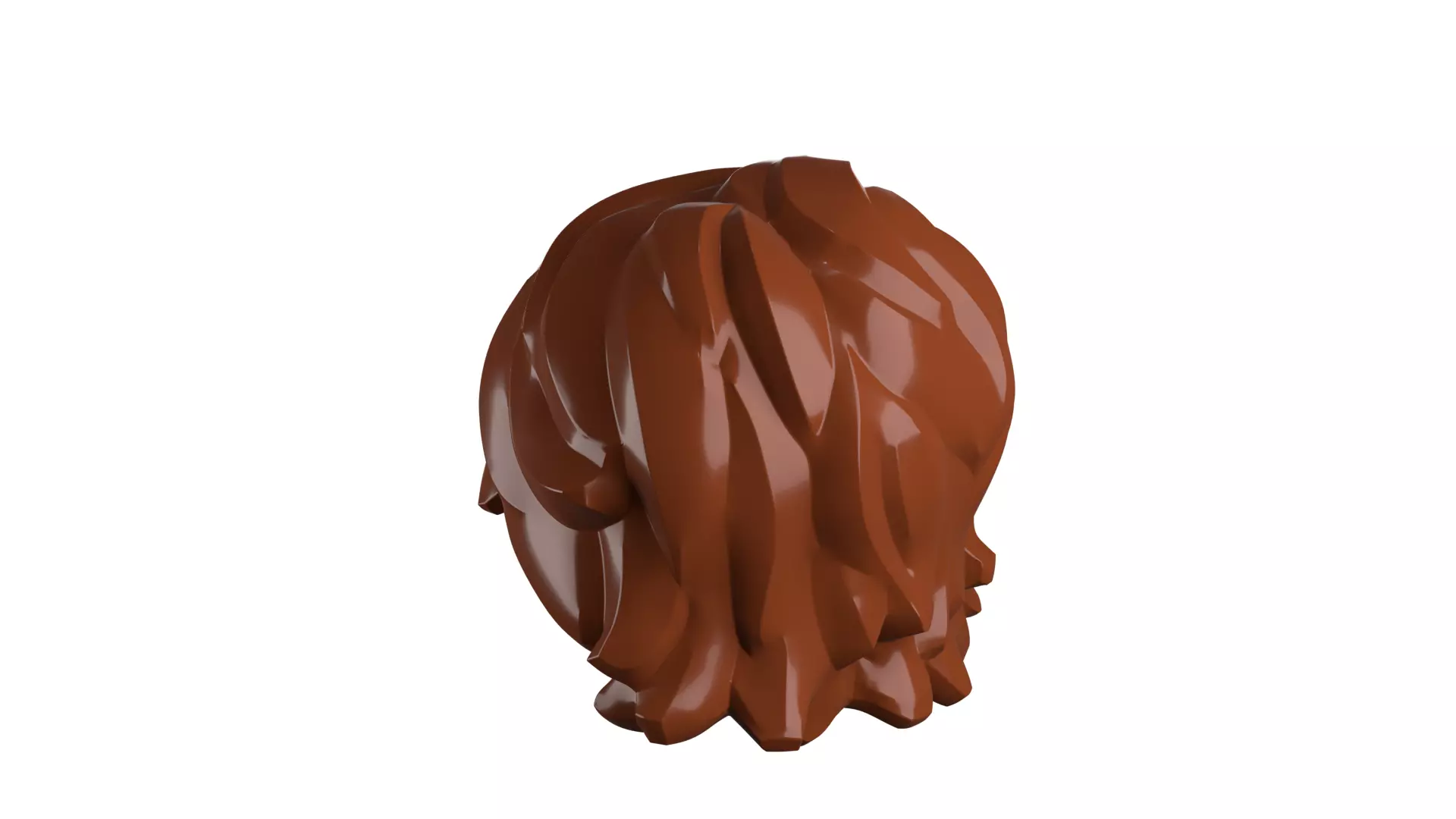 Custom3Dprint Minifigure Accessory - Minifigure Hair S2 - 073 3D print model_59