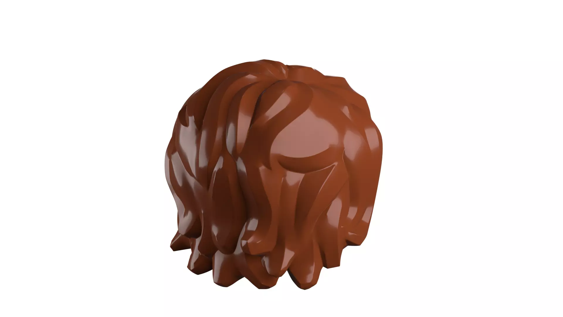 Custom3Dprint Minifigure Accessory - Minifigure Hair S2 - 073 3D print model_74