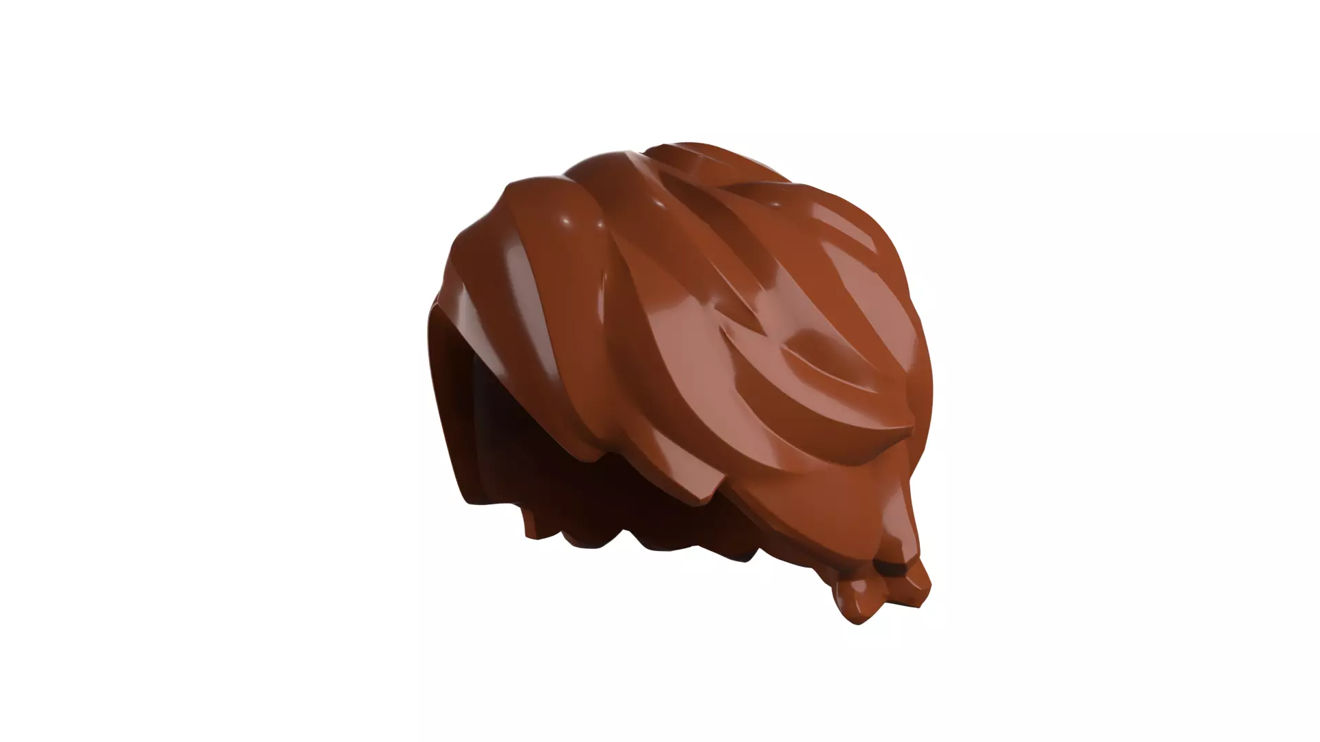 Custom3Dprint Minifigure Accessory - Minifigure Hair S2 - 073 3D print model_5