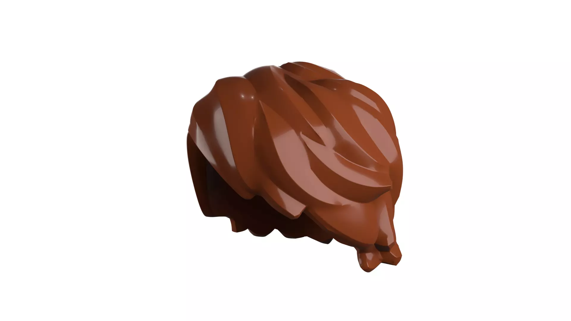 Custom3Dprint Minifigure Accessory - Minifigure Hair S2 - 073 3D print model_13