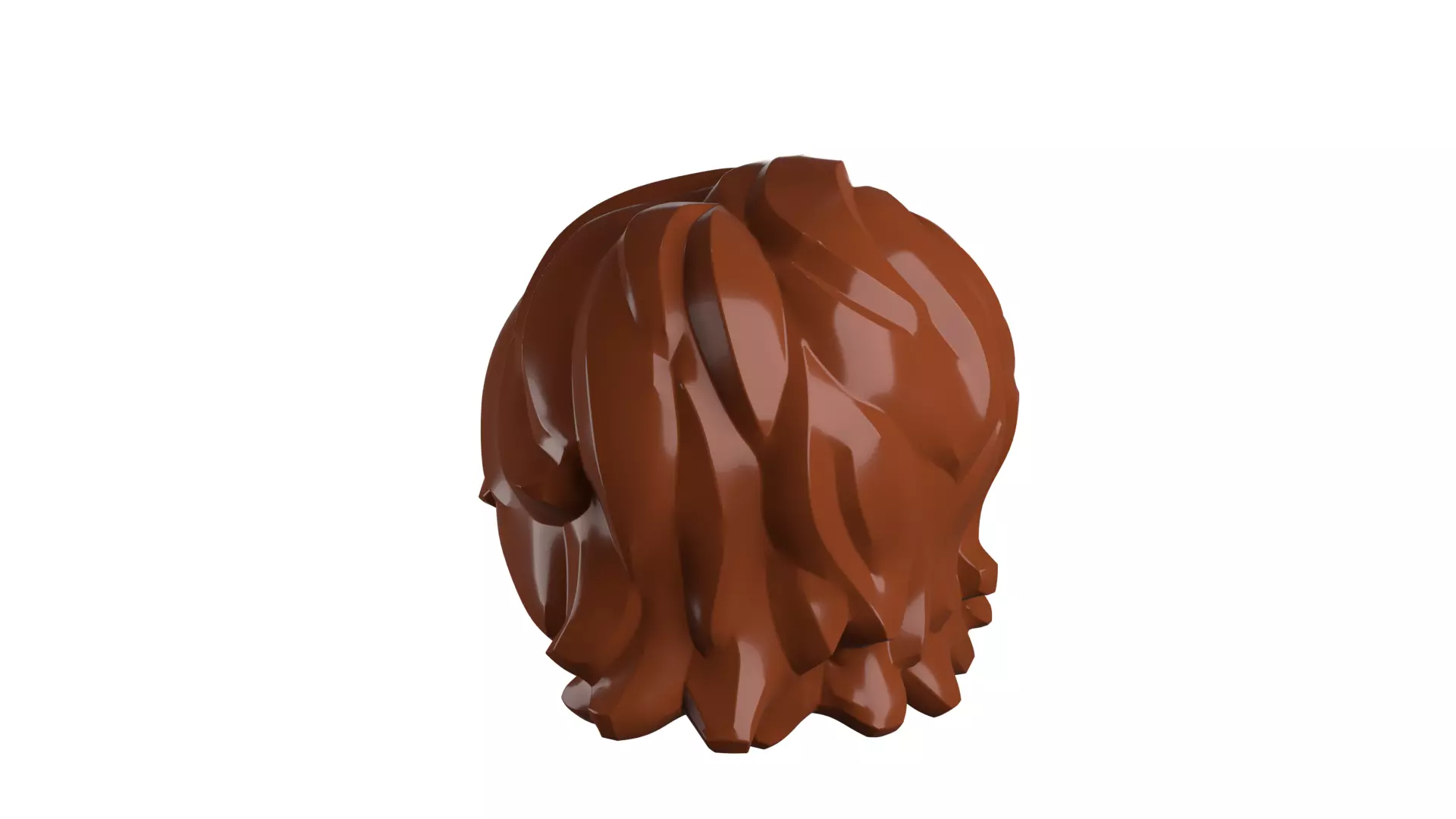 Custom3Dprint Minifigure Accessory - Minifigure Hair S2 - 073 3D print model_62