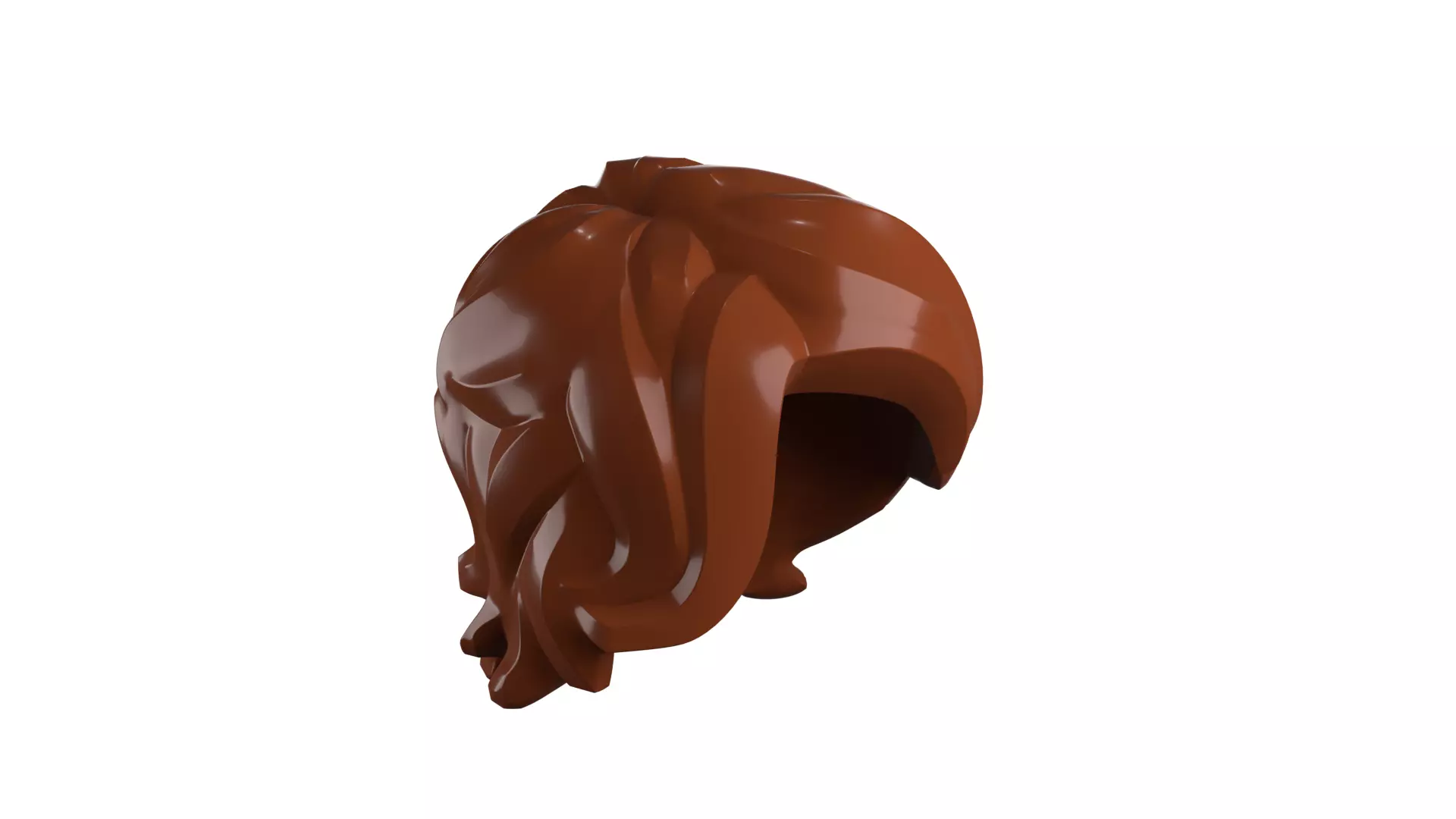 Custom3Dprint Minifigure Accessory - Minifigure Hair S2 - 073 3D print model_30