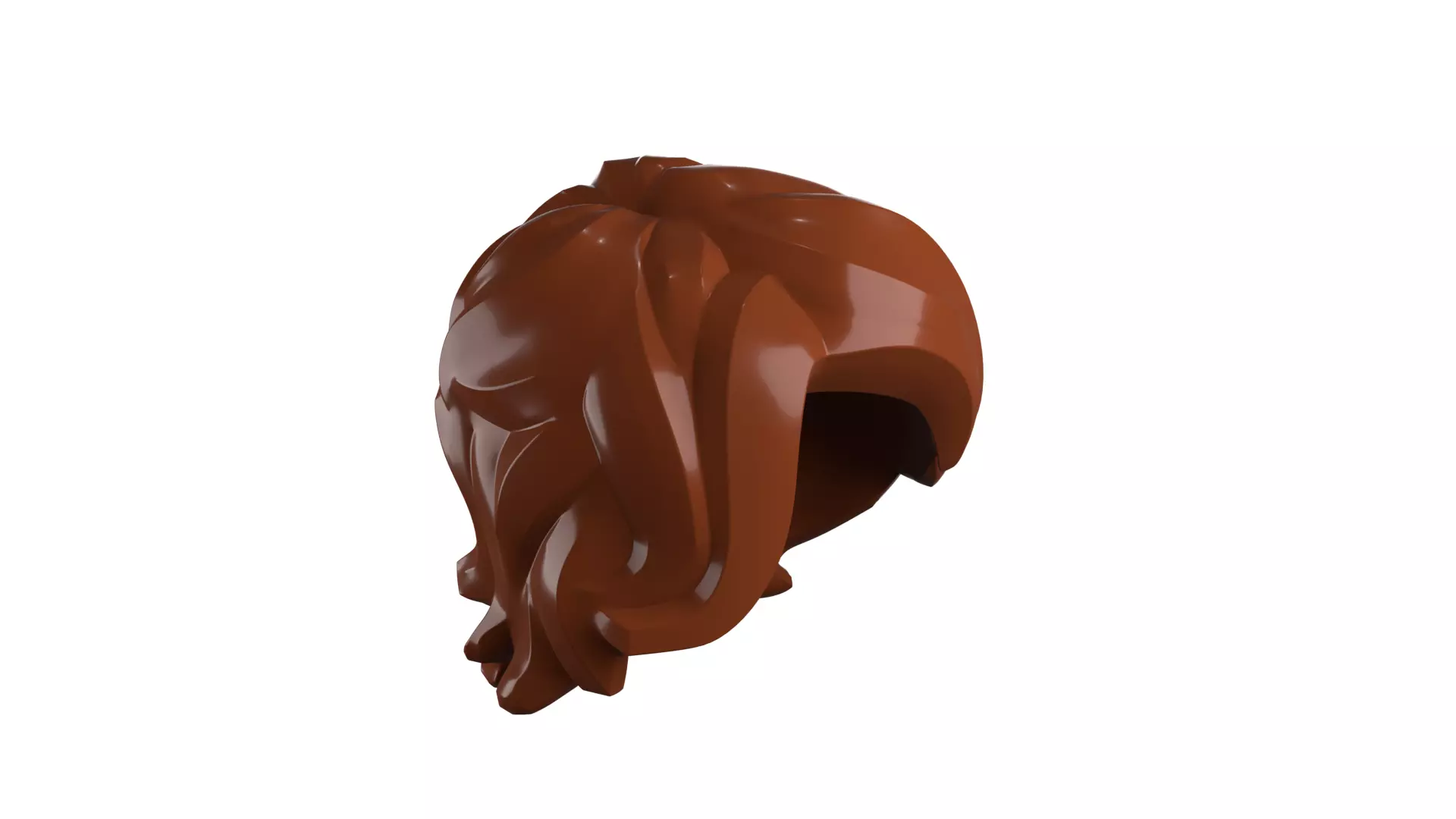 Custom3Dprint Minifigure Accessory - Minifigure Hair S2 - 073 3D print model_23