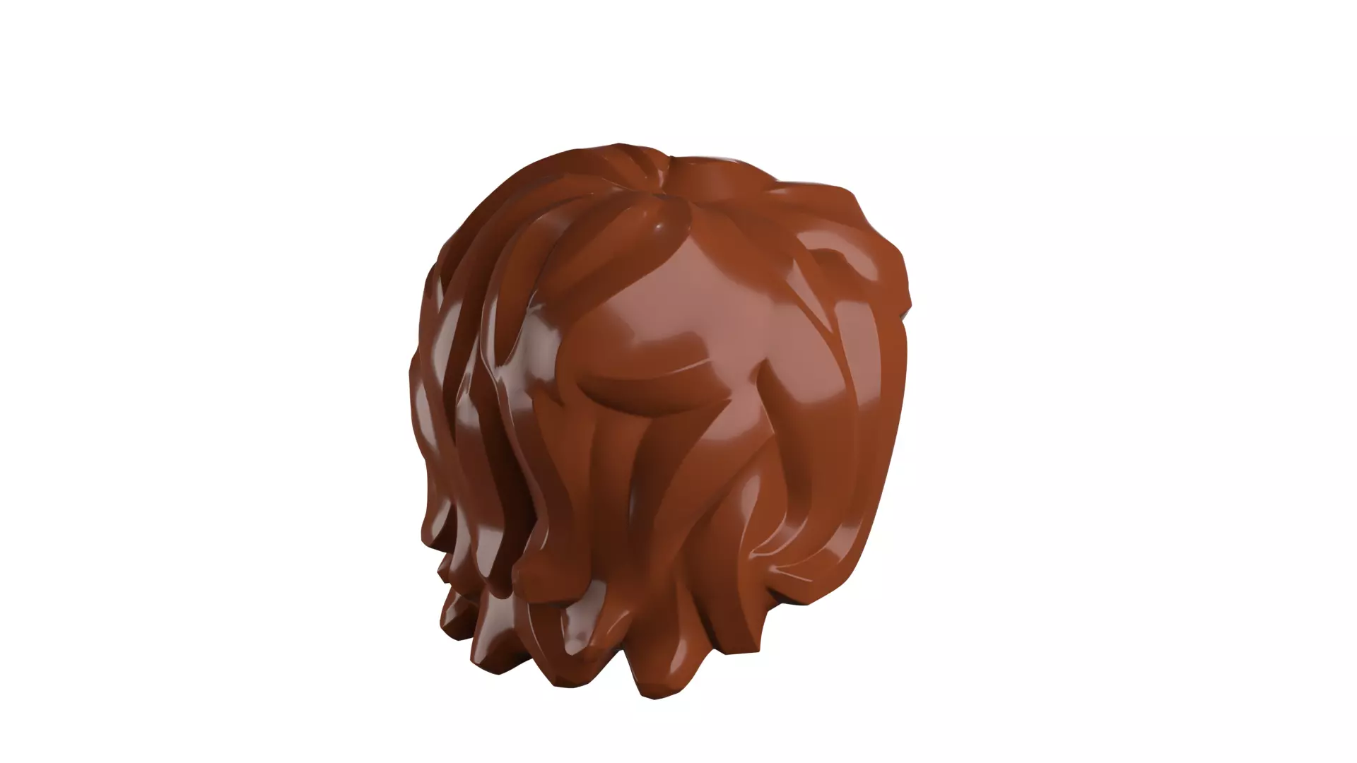 Custom3Dprint Minifigure Accessory - Minifigure Hair S2 - 073 3D print model_71