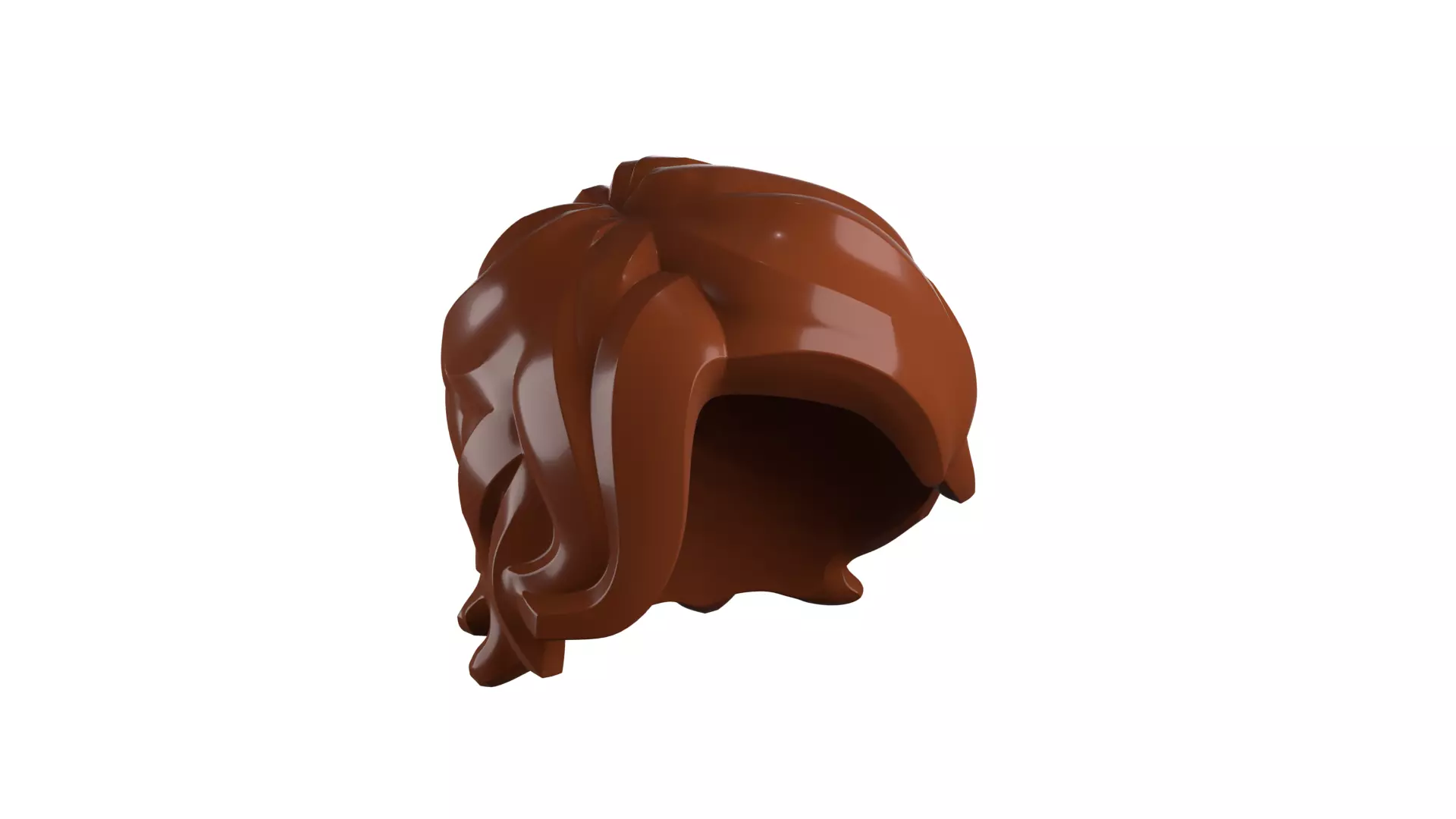 Custom3Dprint Minifigure Accessory - Minifigure Hair S2 - 073 3D print model_31