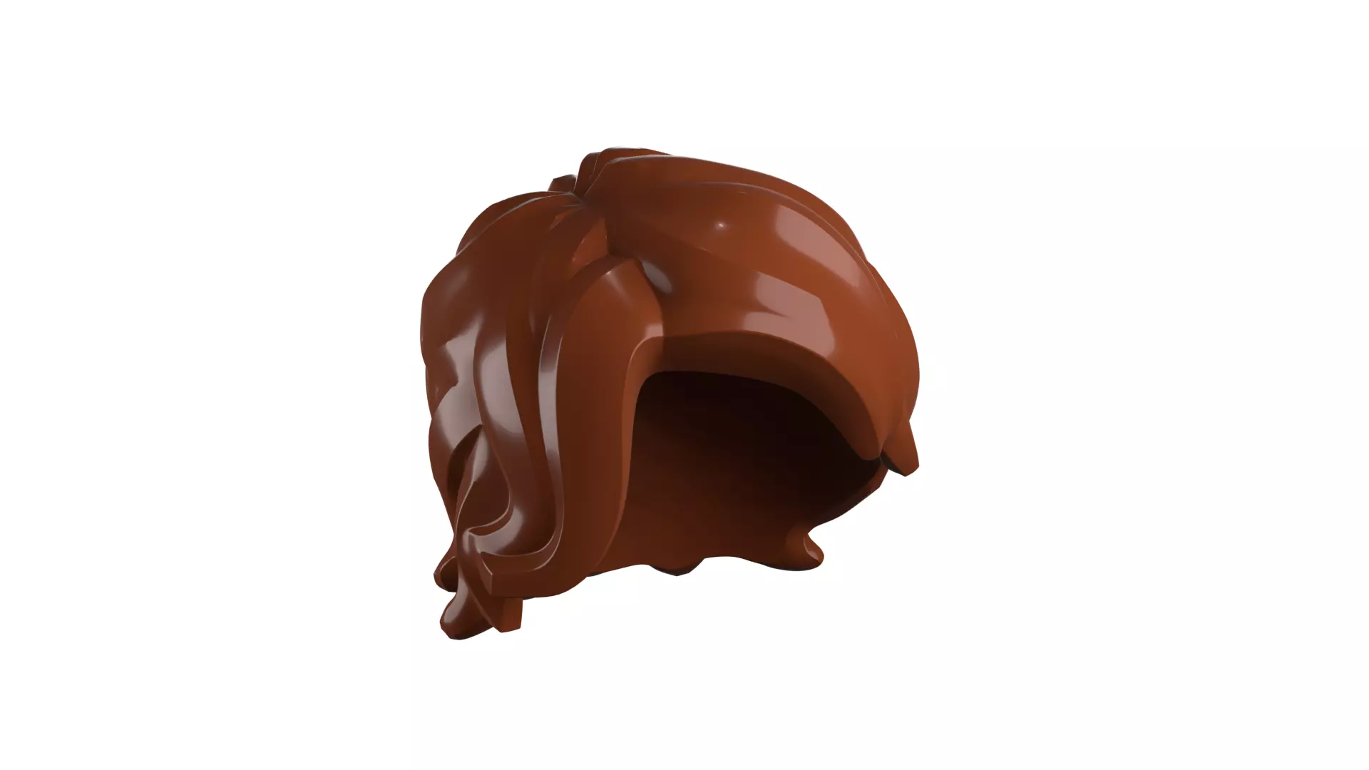 Custom3Dprint Minifigure Accessory - Minifigure Hair S2 - 073 3D print model_17