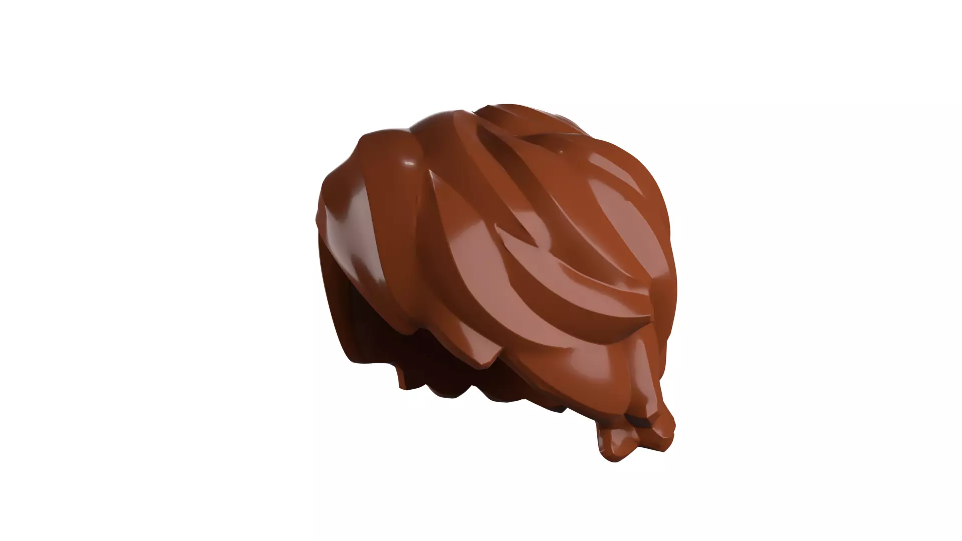 Custom3Dprint Minifigure Accessory - Minifigure Hair S2 - 073 3D print model_12