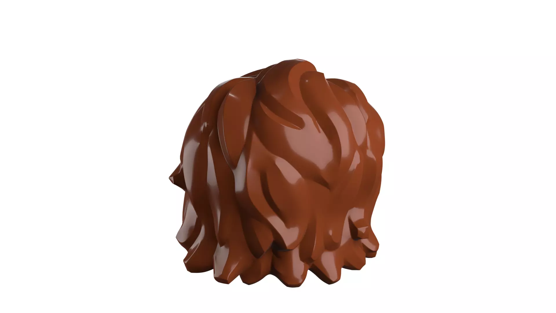 Custom3Dprint Minifigure Accessory - Minifigure Hair S2 - 073 3D print model_7