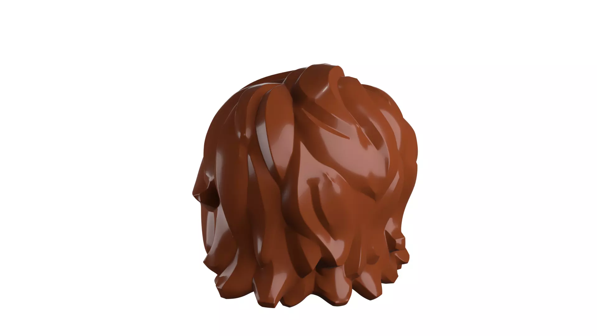 Custom3Dprint Minifigure Accessory - Minifigure Hair S2 - 073 3D print model_67