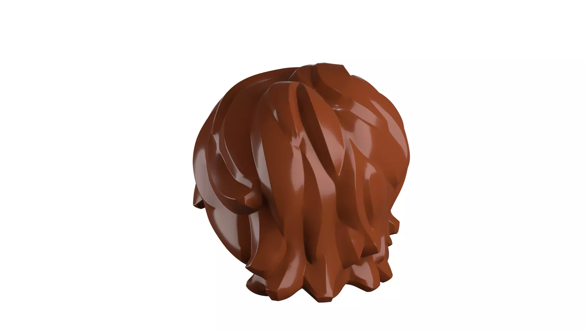 Custom3Dprint Minifigure Accessory - Minifigure Hair S2 - 073 3D print model_73