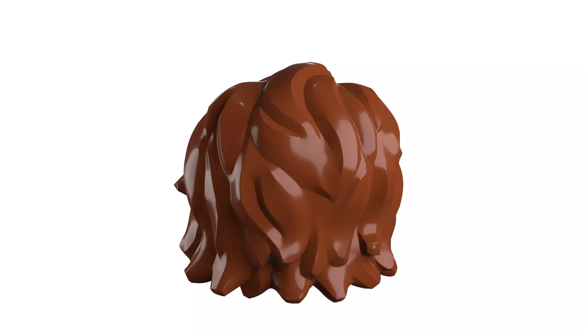 Custom3Dprint Minifigure Accessory - Minifigure Hair S2 - 073 3D print model_72