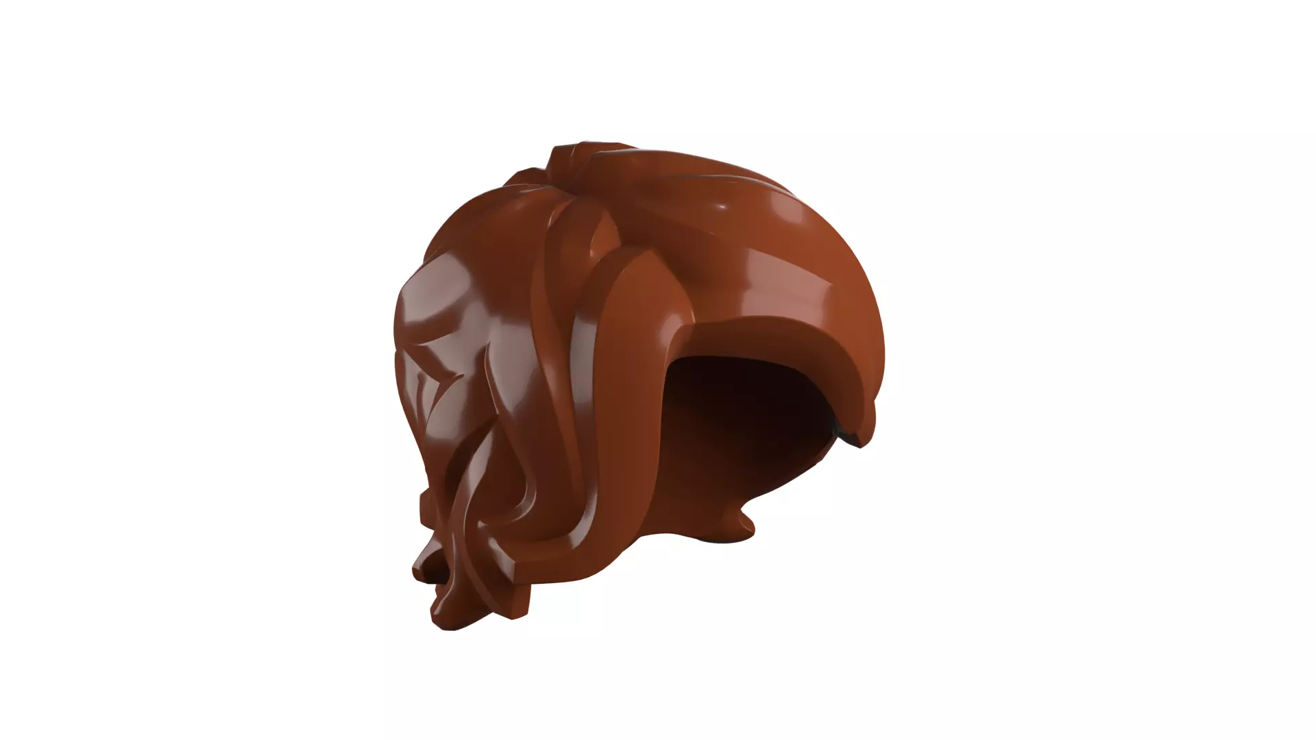 Custom3Dprint Minifigure Accessory - Minifigure Hair S2 - 073 3D print model_24