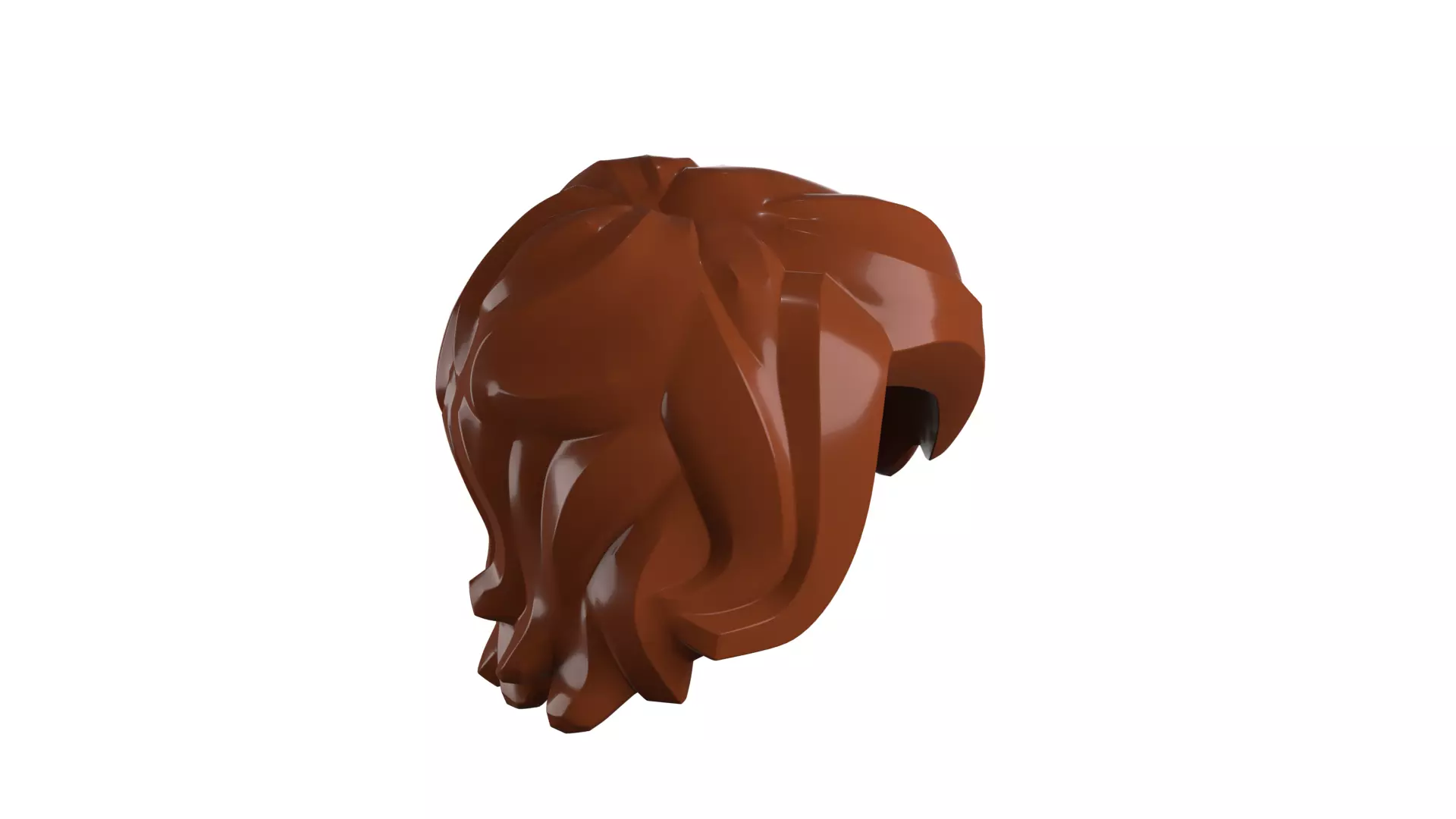 Custom3Dprint Minifigure Accessory - Minifigure Hair S2 - 073 3D print model_37