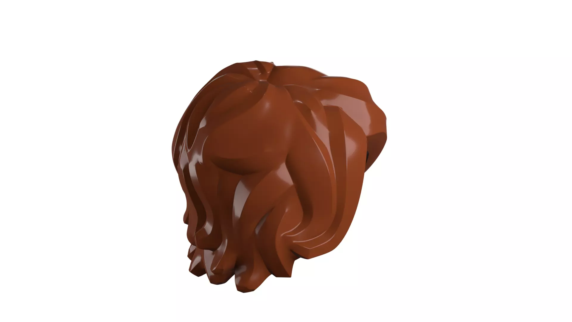 Custom3Dprint Minifigure Accessory - Minifigure Hair S2 - 073 3D print model_10
