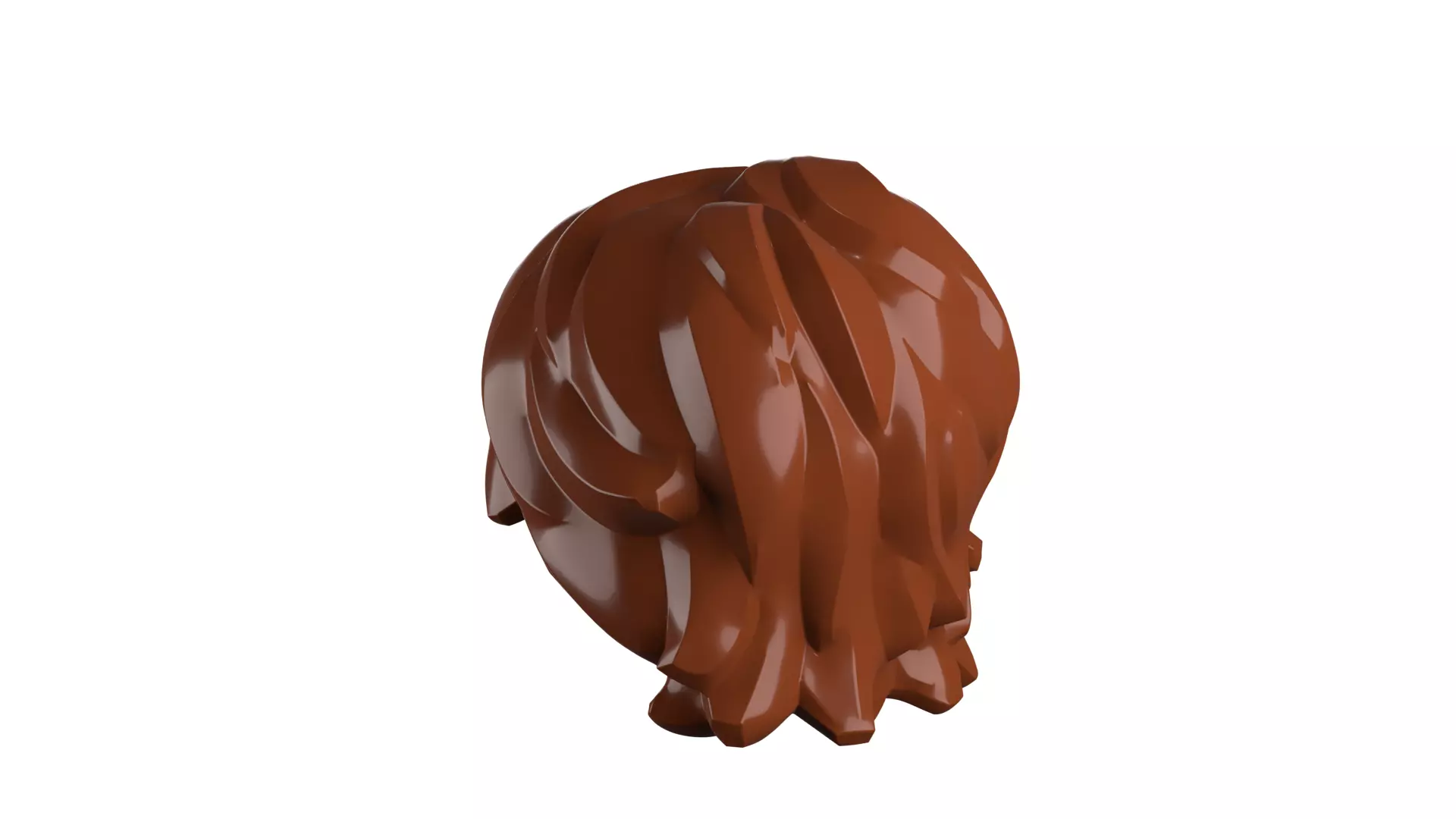 Custom3Dprint Minifigure Accessory - Minifigure Hair S2 - 073 3D print model_55