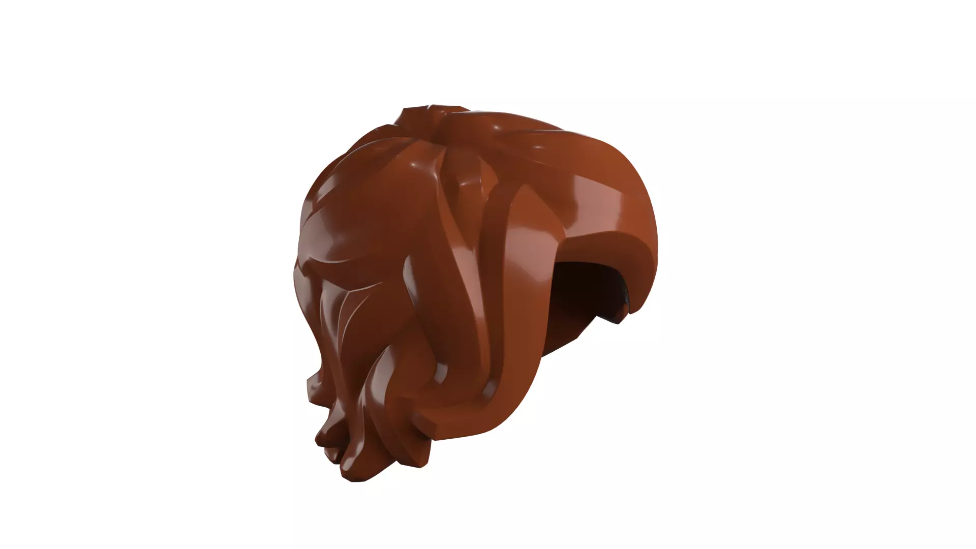 Custom3Dprint Minifigure Accessory - Minifigure Hair S2 - 073 3D print model_16