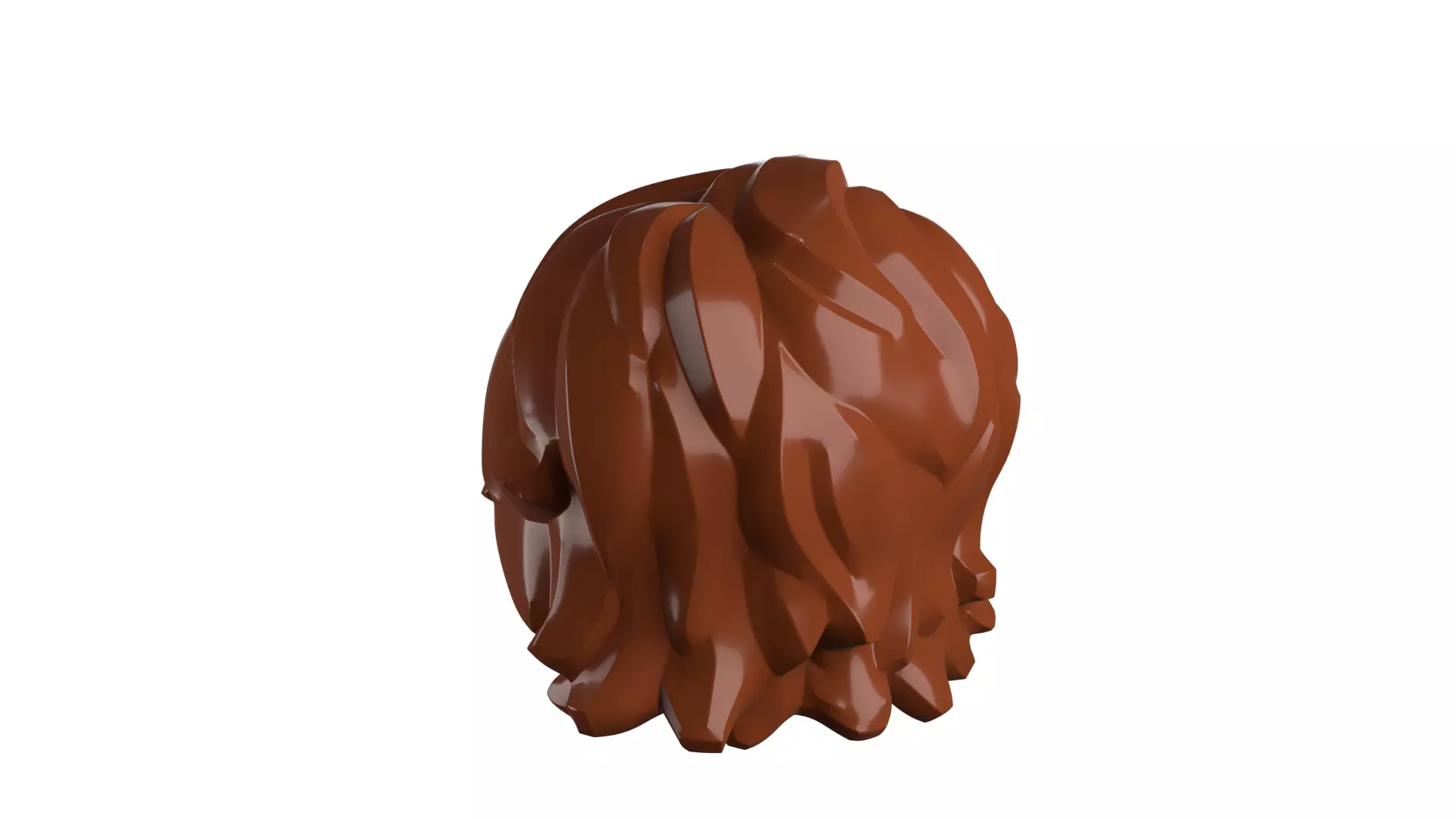 Custom3Dprint Minifigure Accessory - Minifigure Hair S2 - 073 3D print model_60