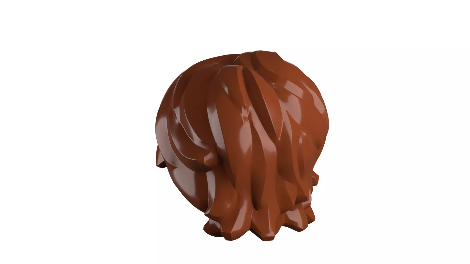Custom3Dprint Minifigure Accessory - Minifigure Hair S2 - 073 3D print model_54