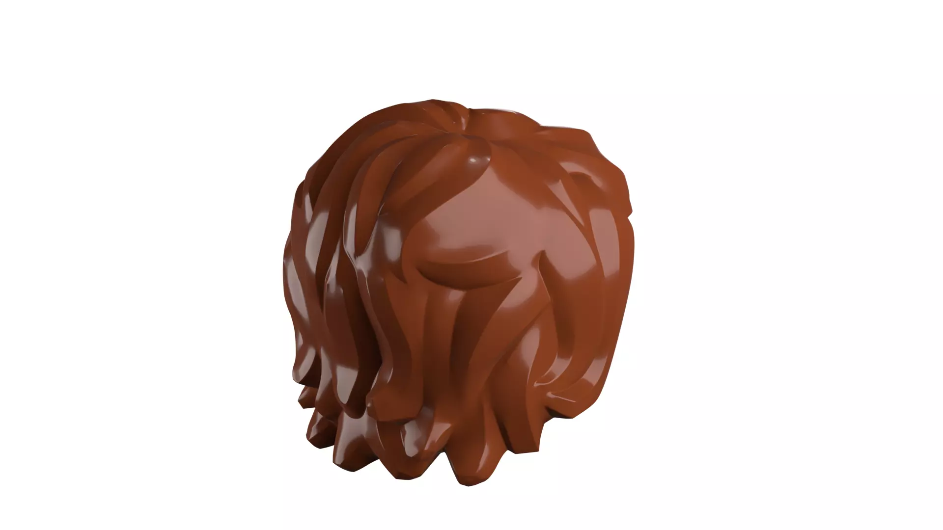 Custom3Dprint Minifigure Accessory - Minifigure Hair S2 - 073 3D print model_85
