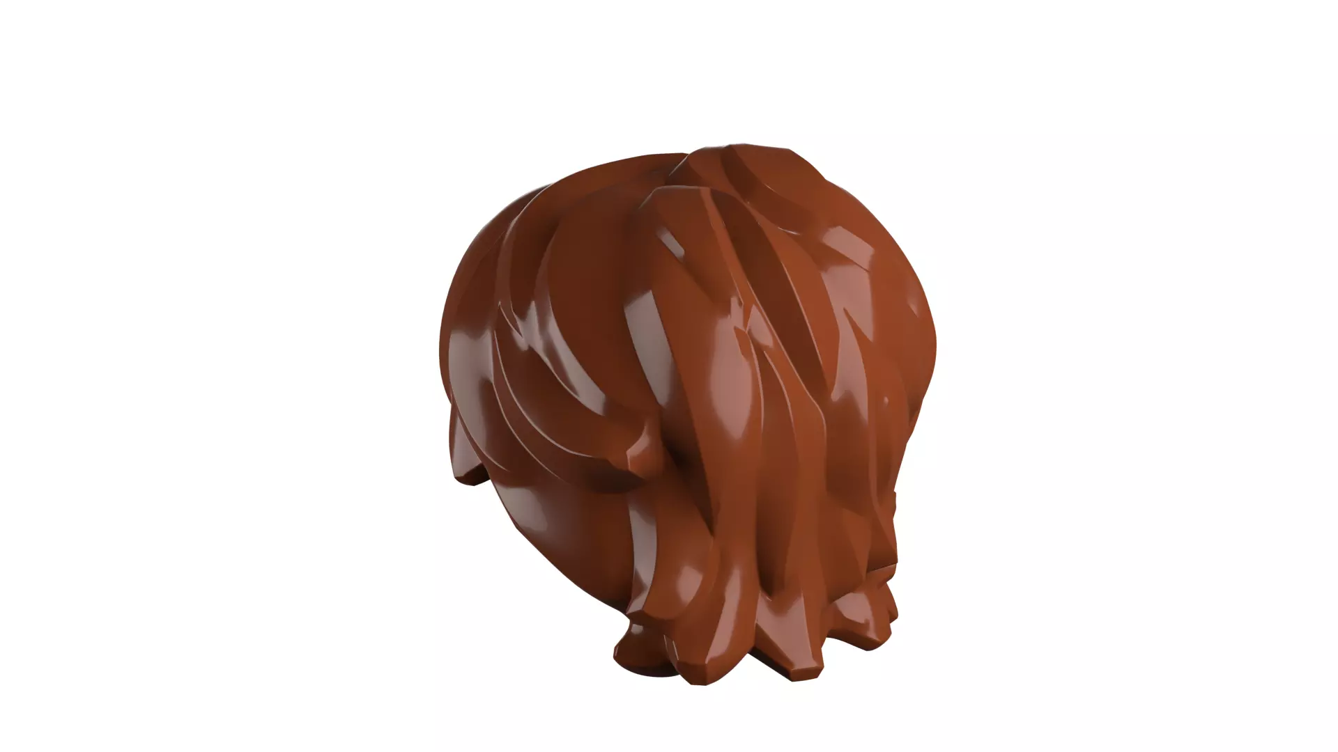 Custom3Dprint Minifigure Accessory - Minifigure Hair S2 - 073 3D print model_53