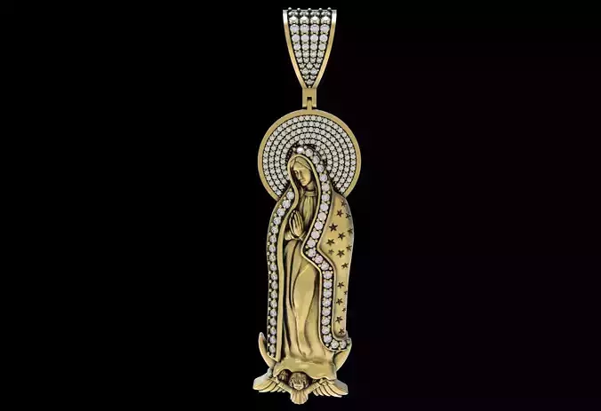 De Virgen De Guadalupe Pendant