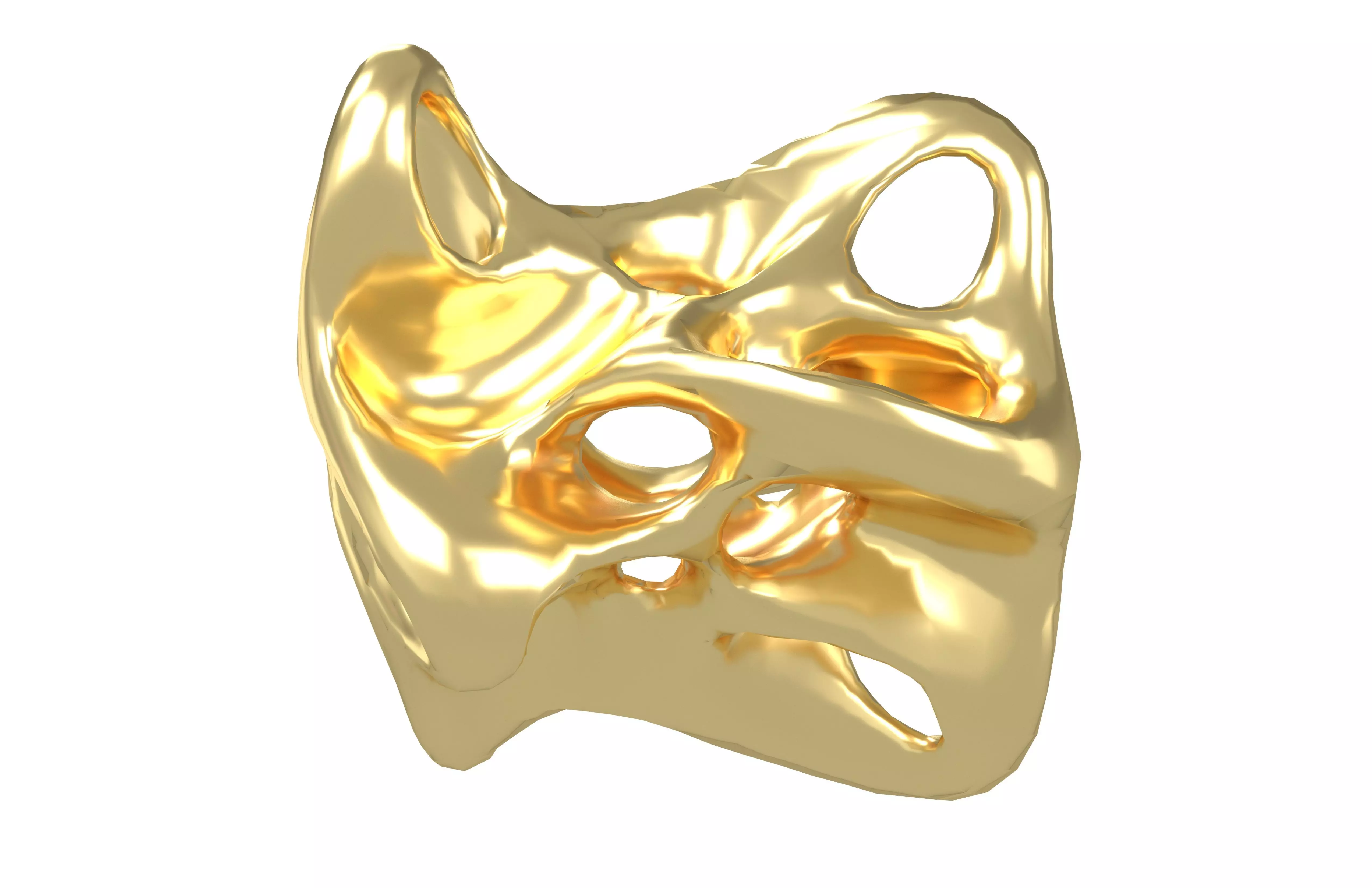 Abstract Shape v27 001 Low-poly 3D model_0