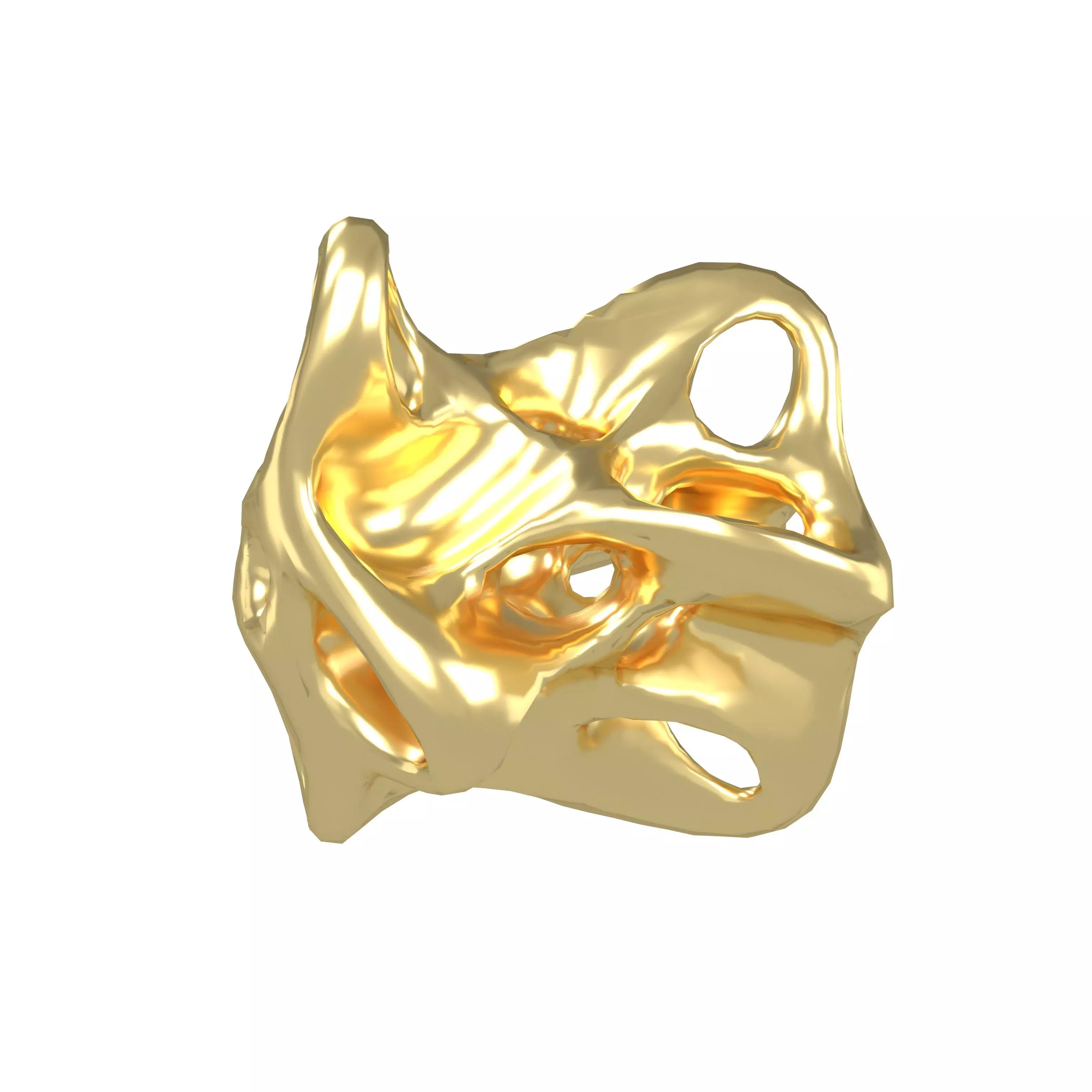 Abstract Shape v27 001 Low-poly 3D model_1