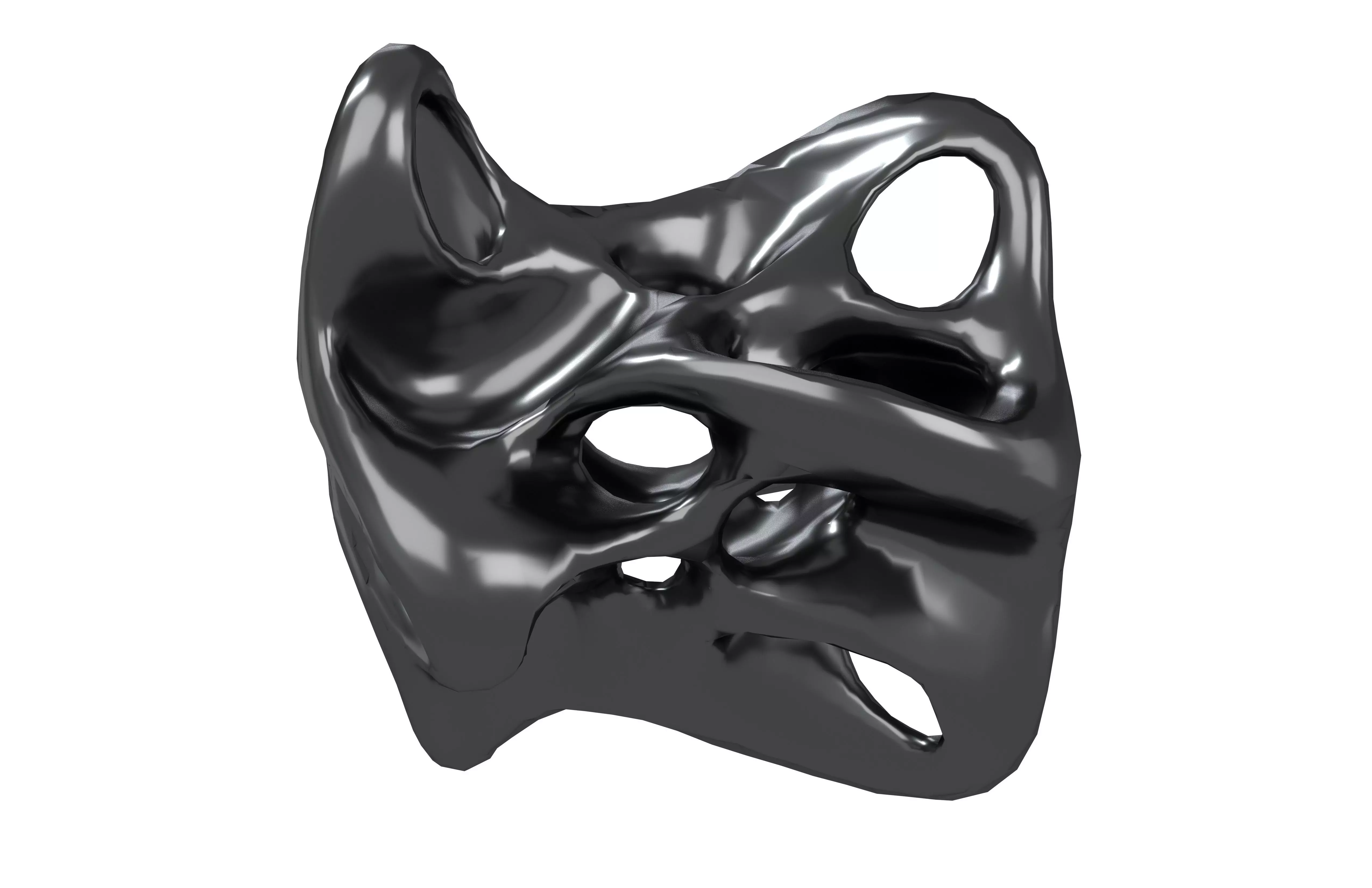 Abstract Shape v27 003 Low-poly 3D model_1