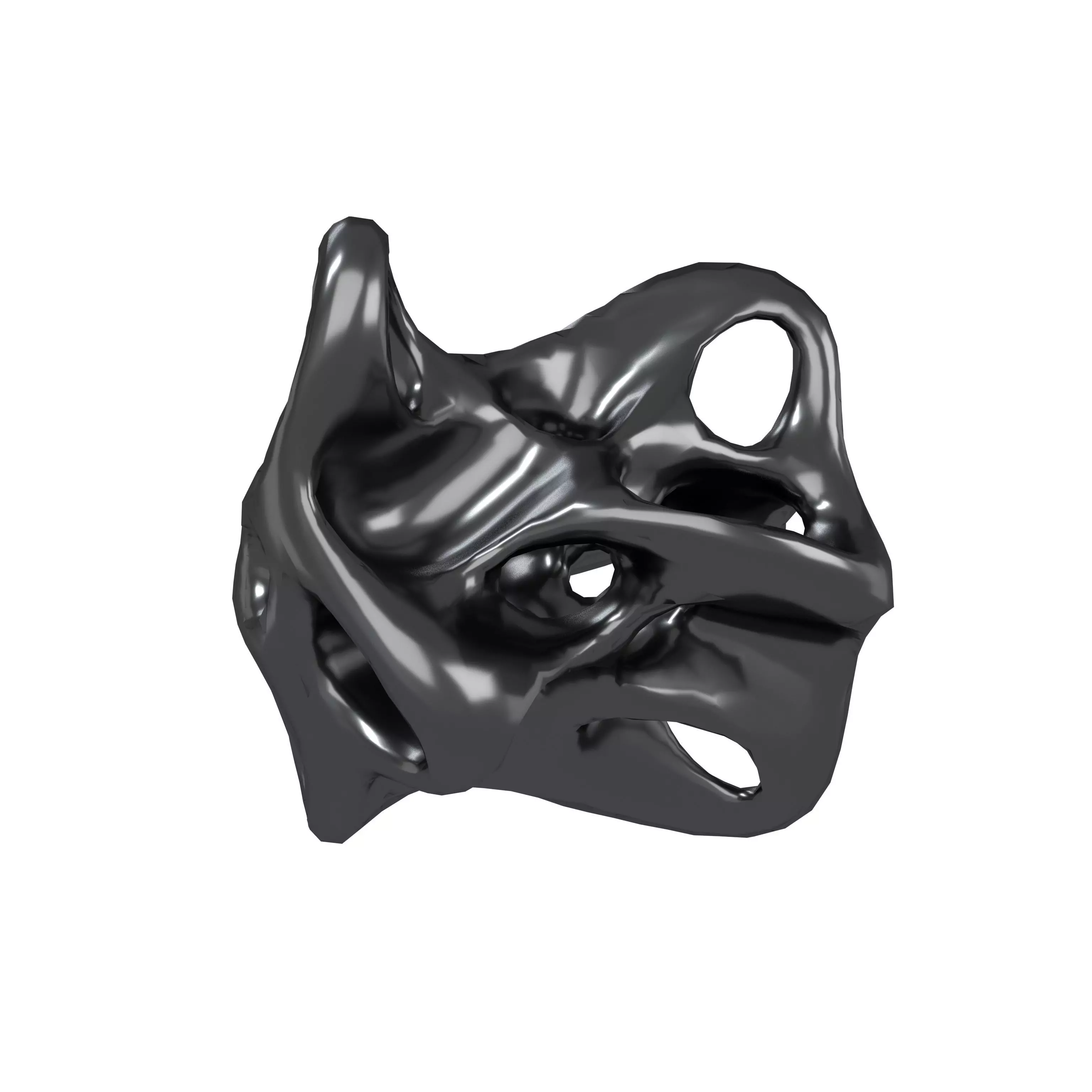 Abstract Shape v27 003 Low-poly 3D model_0