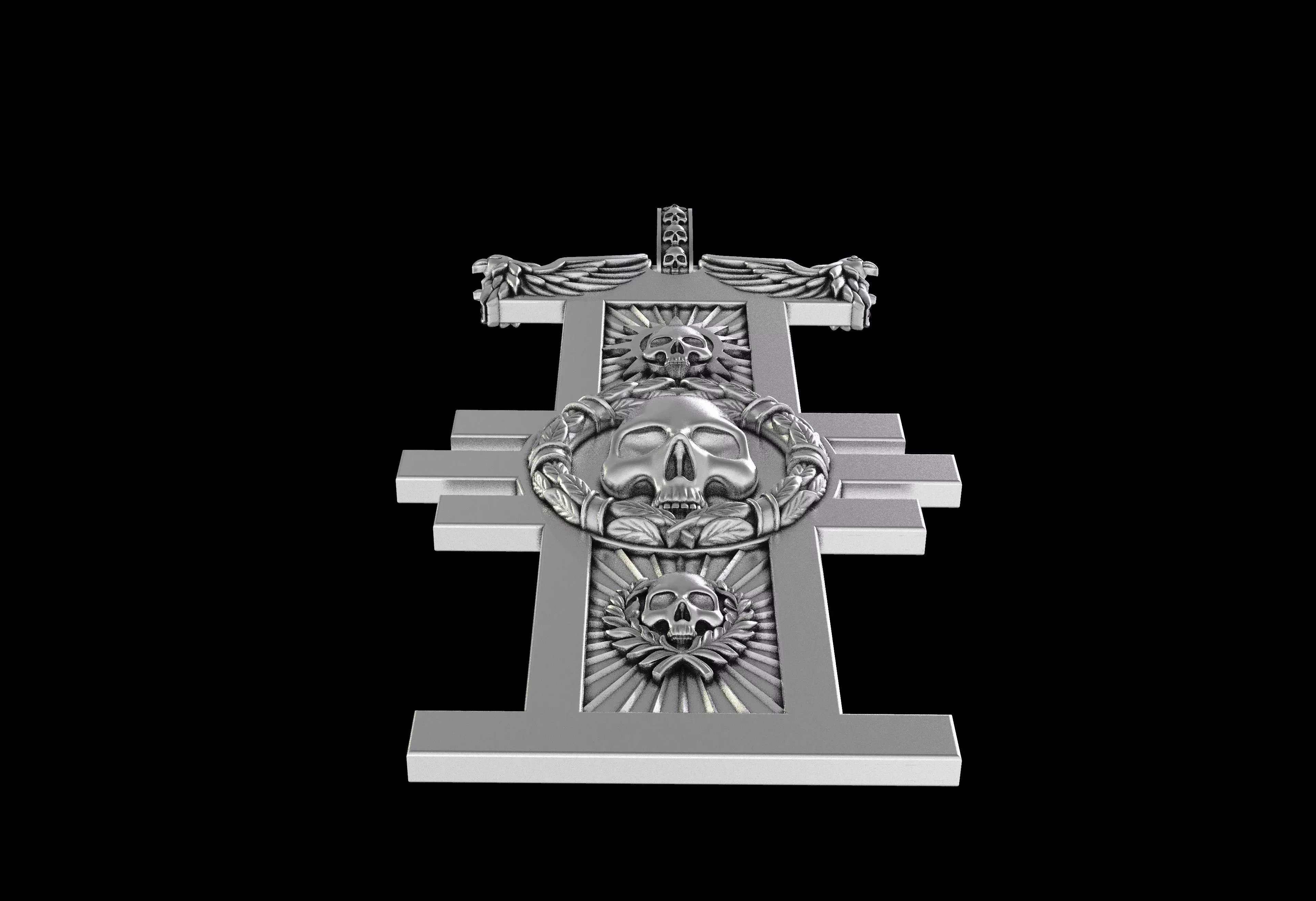 Mimir Forge Pendant 3D print model_22