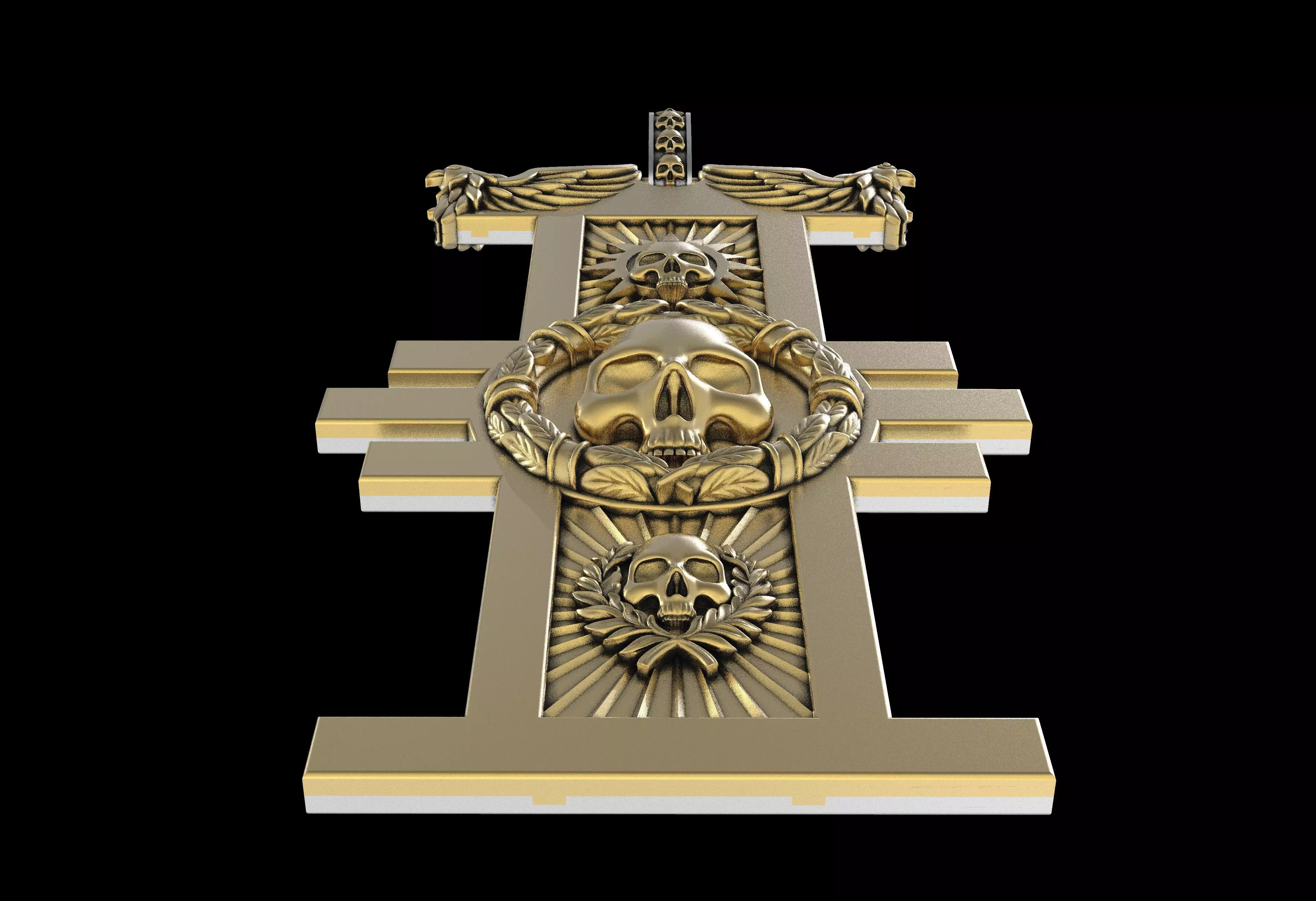 Mimir Forge Pendant 3D print model_23