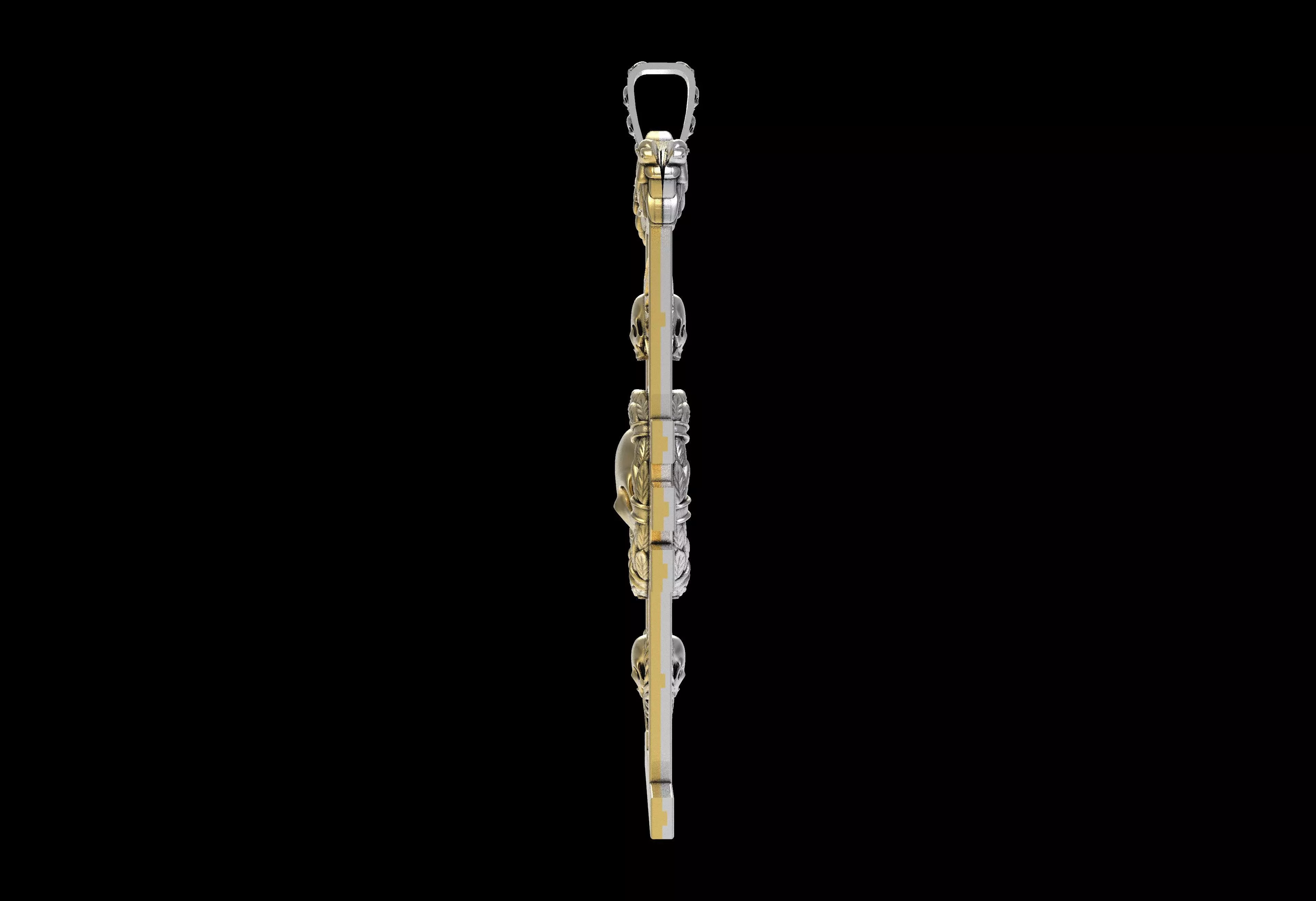 Mimir Forge Pendant 3D print model_2