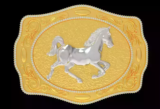 MYADDICTION  House Cowboy Belt Buckle
