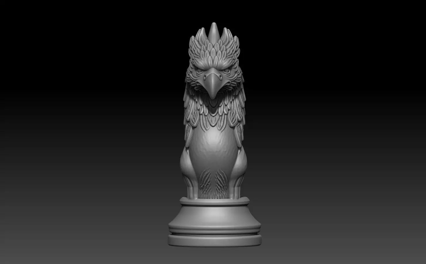 Printed Wonderland chess set 3D print model_14