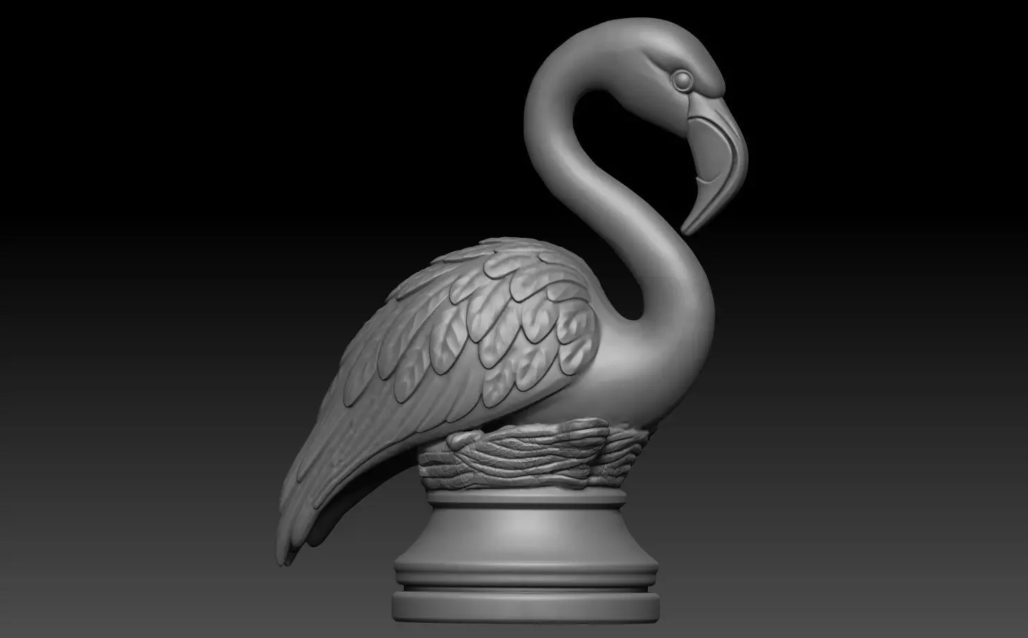 Printed Wonderland chess set 3D print model_23