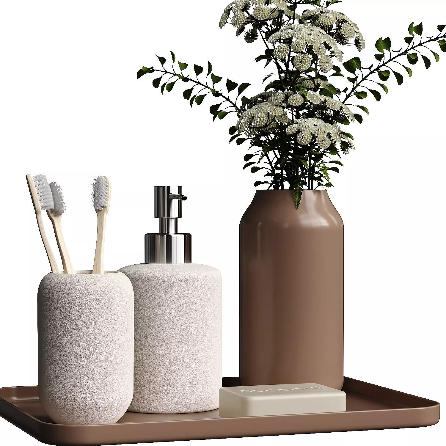 Bathroom accessories 3D model_3
