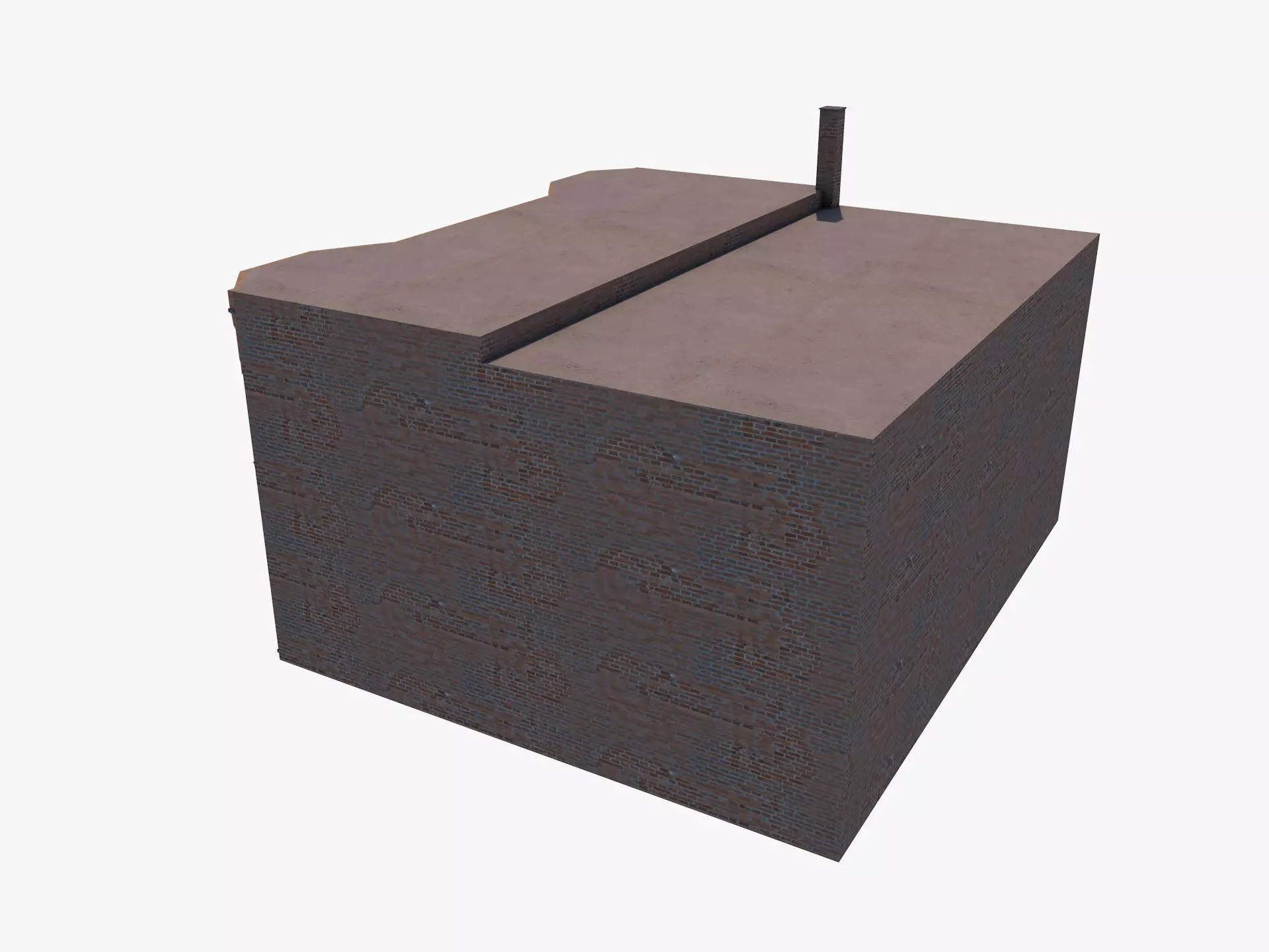 Chicago House Low-poly 3D model_4