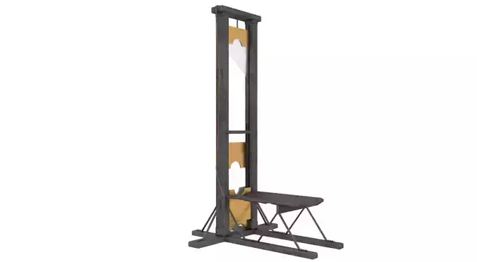 Antique Century French Guillotine