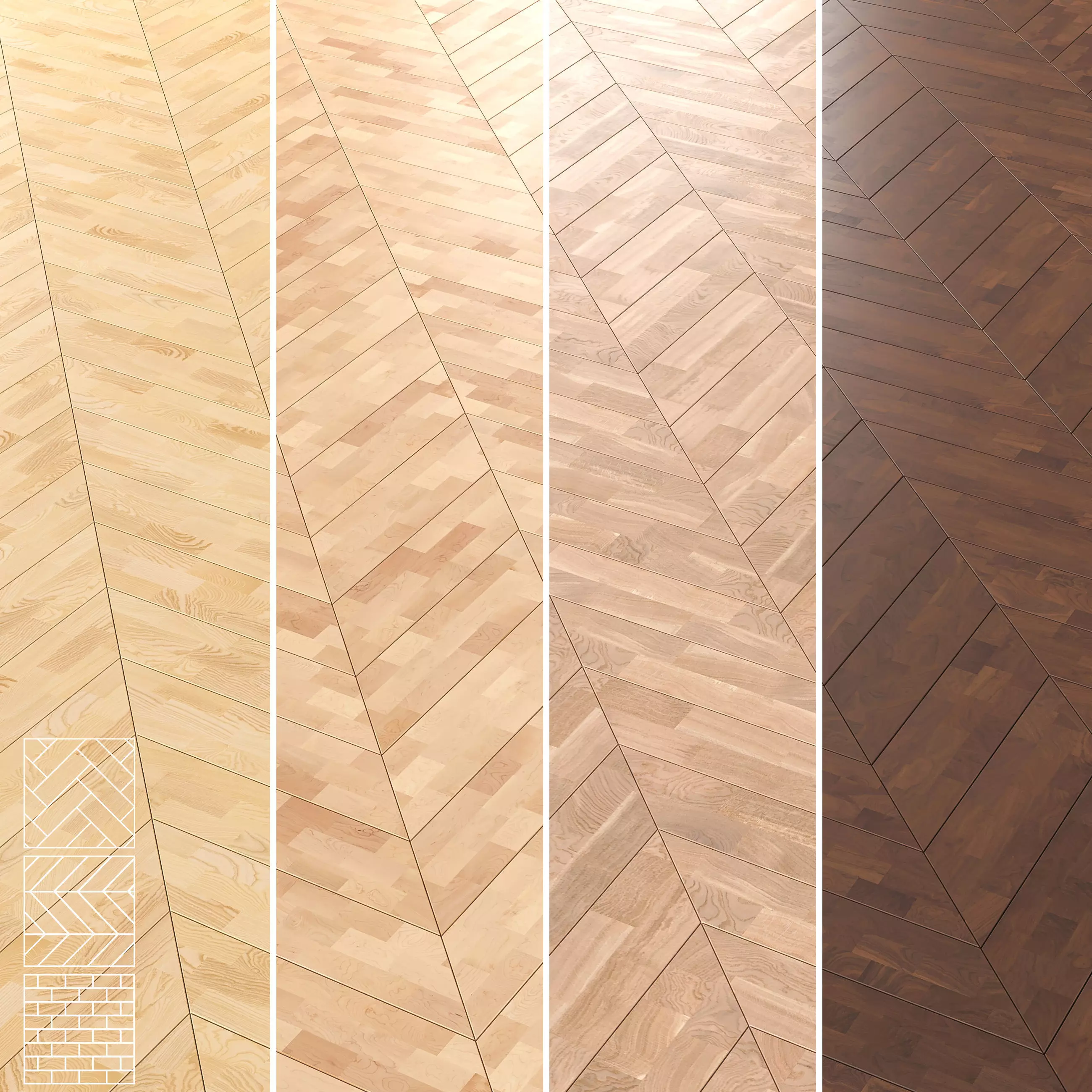 Boen Parquet Wood Floor Collection - 5 Pro Layouts - 4K Textures Texture_2