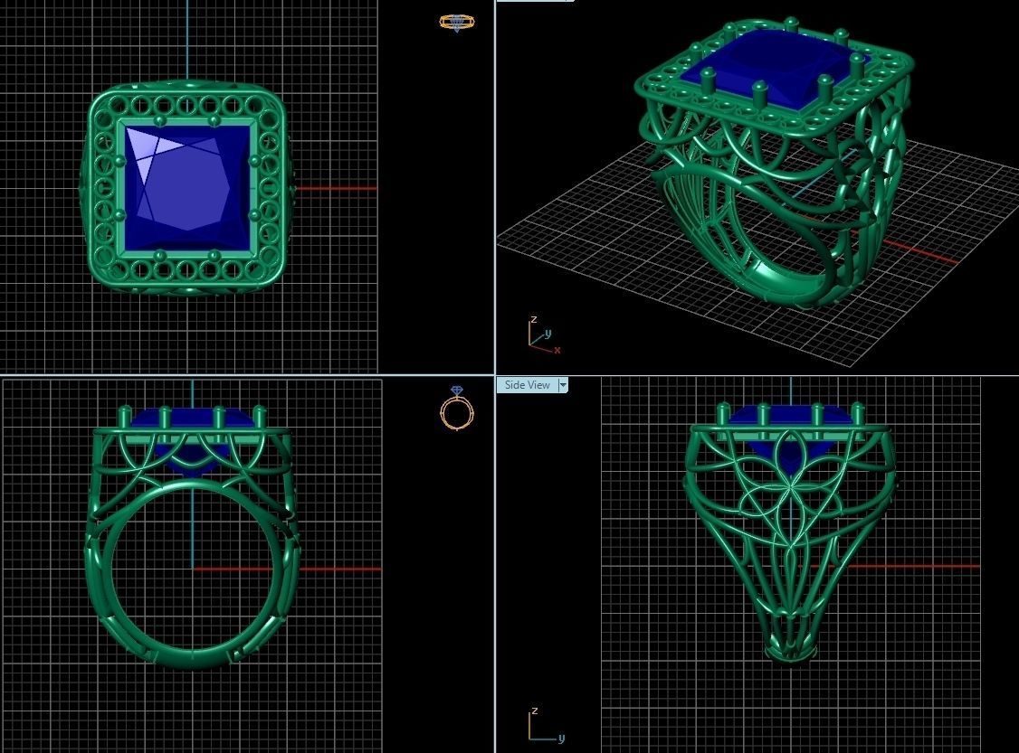 Ring 10157 3D print model_4