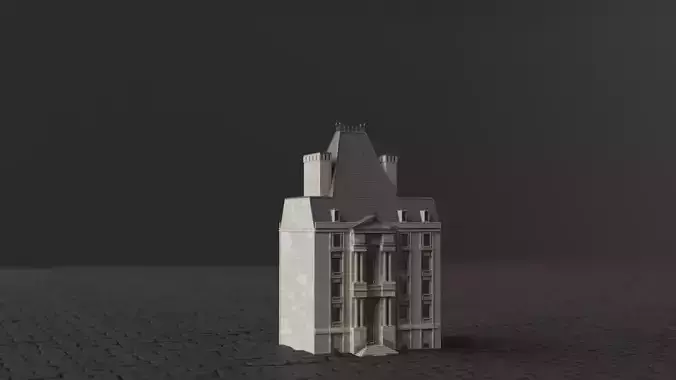 Classical European Building - House 16