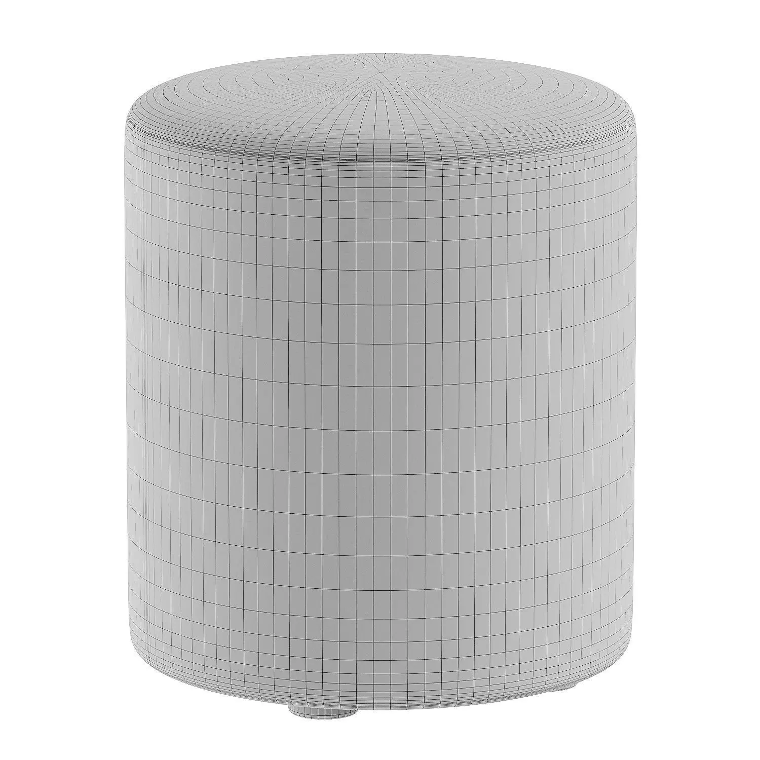 pouf kroff long 3D model_6