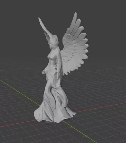 Christmas Angel Tree Topper  3D Printable STL 3D print model_2