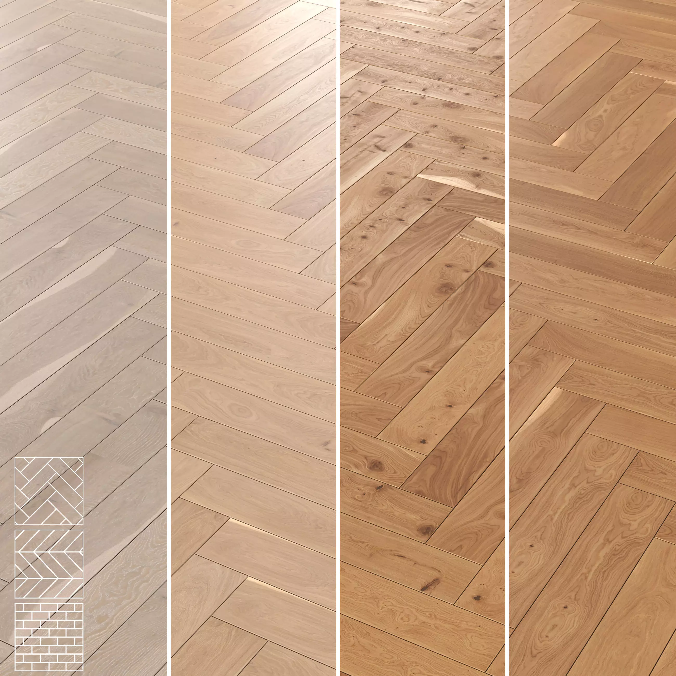 Boen Parquet Wood Floor Collection - 5 Pro Layouts - 4K Textures Texture_4