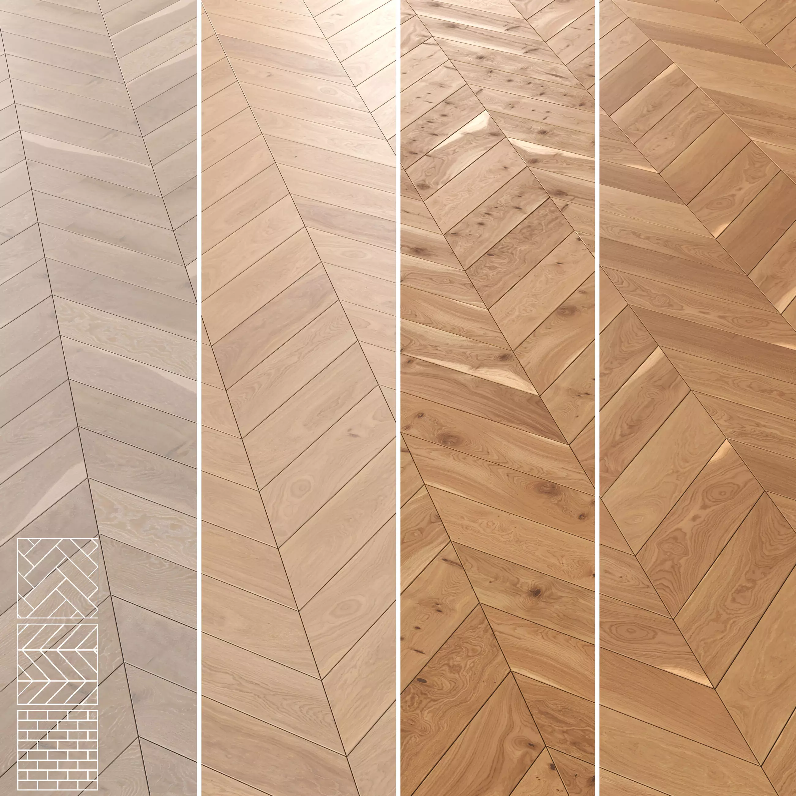 Boen Parquet Wood Floor Collection - 5 Pro Layouts - 4K Textures Texture_3