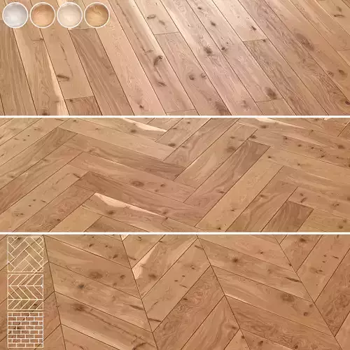 Boen Parquet Wood Floor Collection - 5 Pro Layouts - 4K Textures