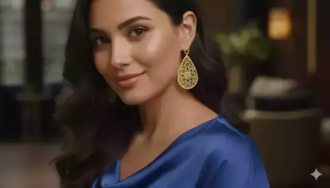 Geometric Harmony Pendant Jewelry Art