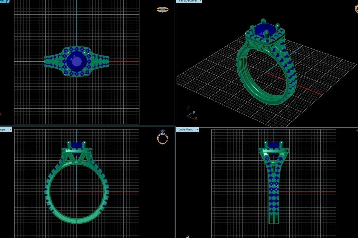 Ring 10199 3D print model_3